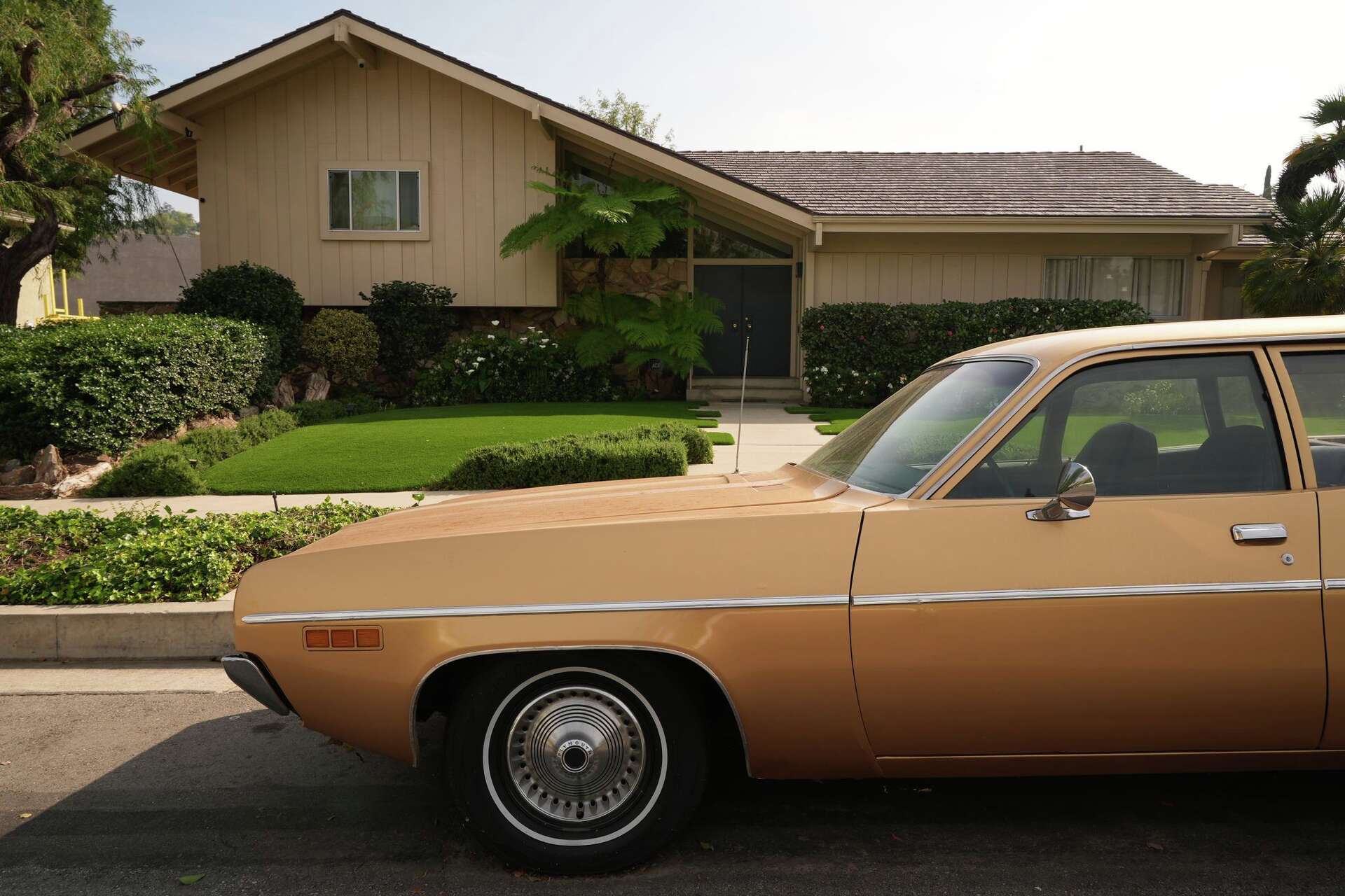 'Brady Bunch' house, used in exterior shots for the popular sitcom ...