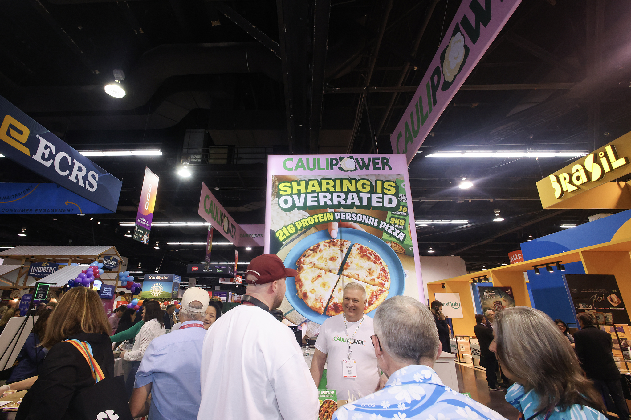 Calif.'s hottest new grocery brands start inside a brightly lit convention hall