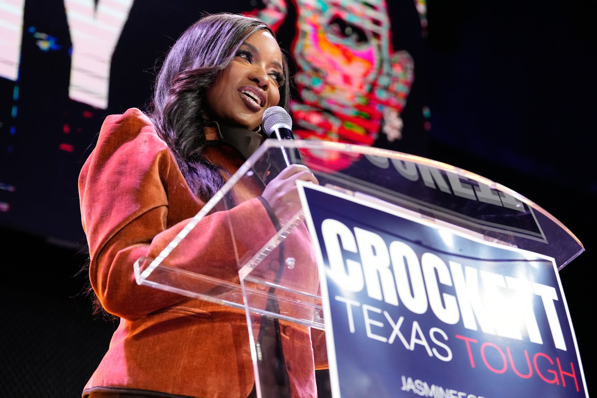 Image for Jasmine Crockett teases big announcement on next move