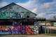 Fabrication Yard includes several old metal buildings in West Dallas.