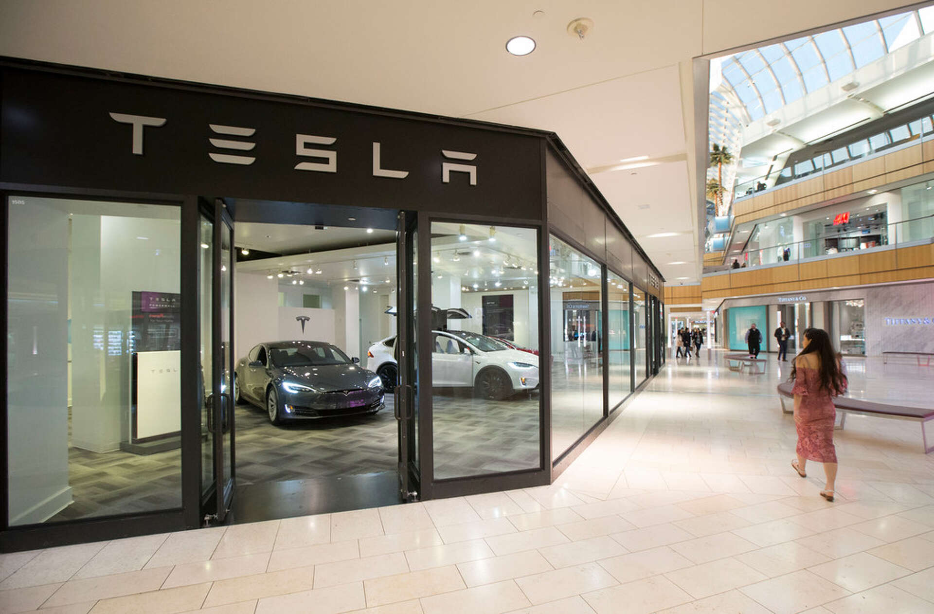 Tesla Dallas Tesla opens a showroom in Galleria Dallas as Texas laws remain unwelcoming