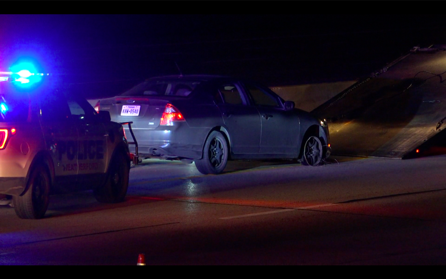 Man in stolen car leads police on chase from Weatherford to Arlington