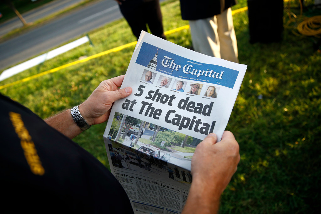 Suspect in Maryland newspaper shootings charged with murder in deaths ...