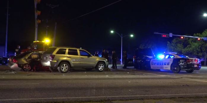 Police dog catches carjacking suspect after chase, crash in Pleasant Grove