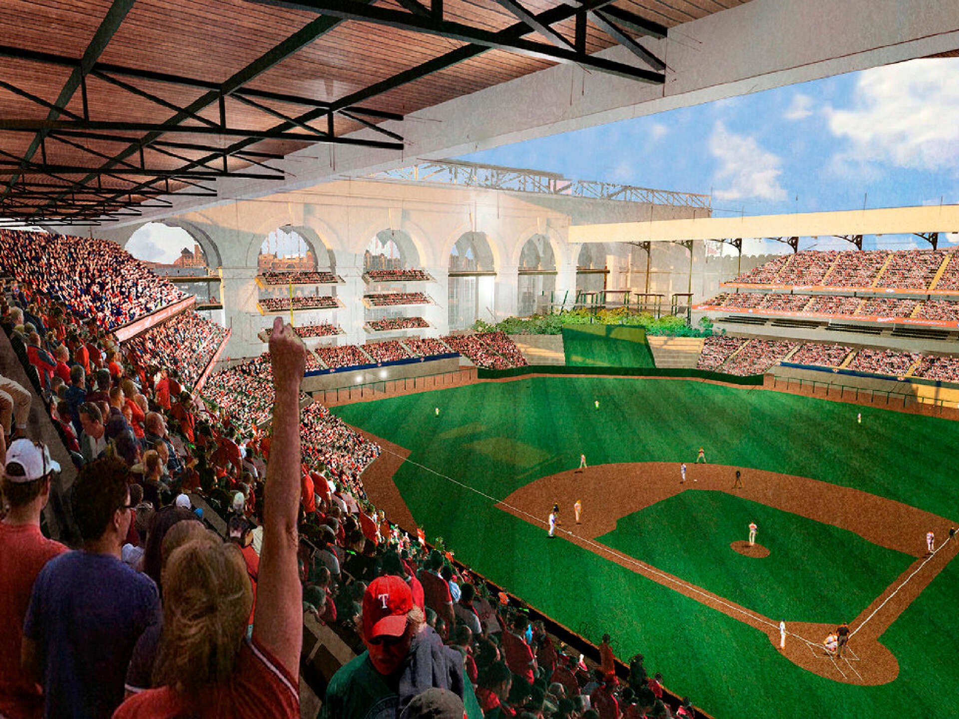 Texas Rangers Turf Field Rangers secure $600 million loan for new ballpark; Arlington refinances ...