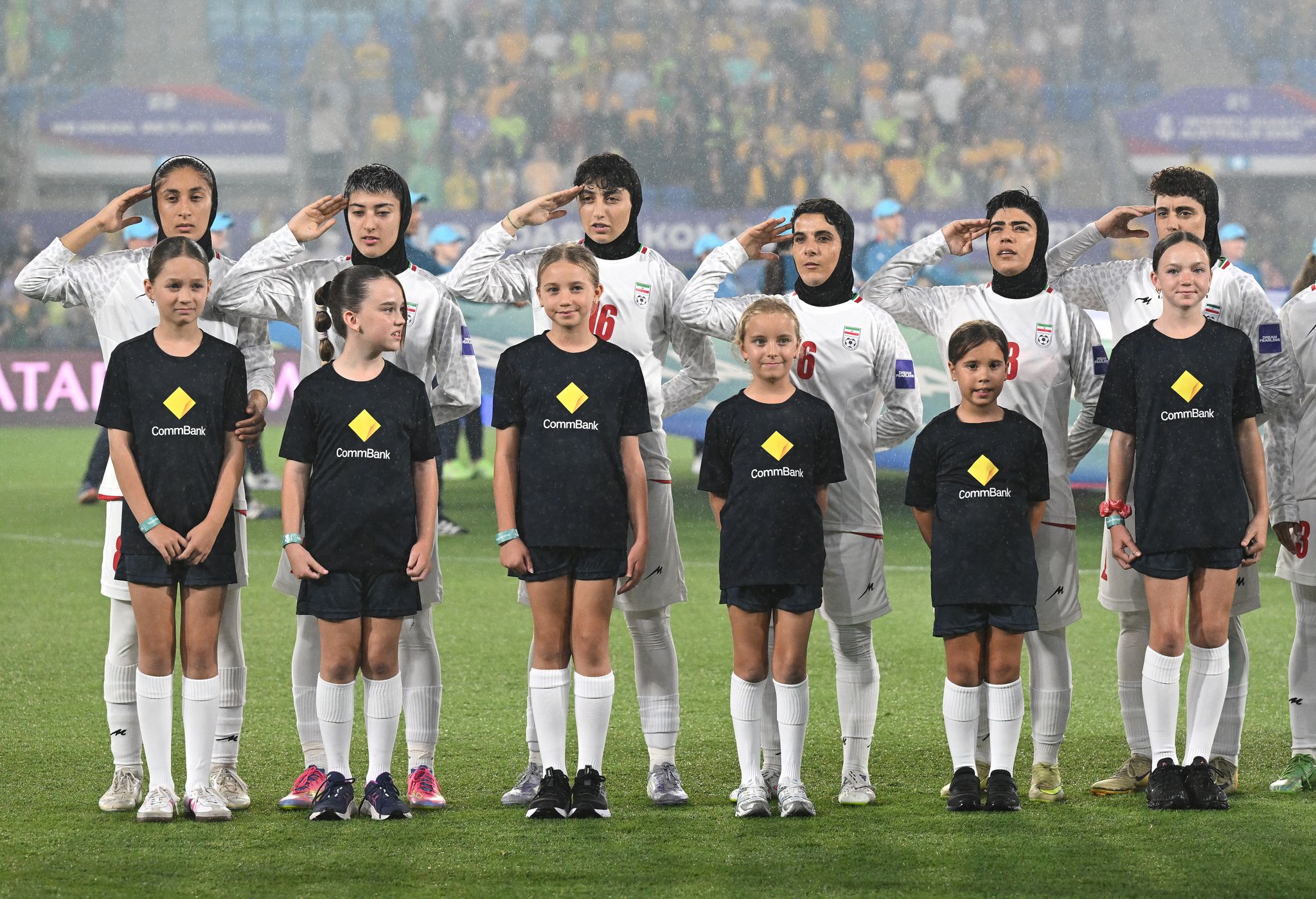 From silence to song: Iran team's anthem shift in Australia at soccer's ...