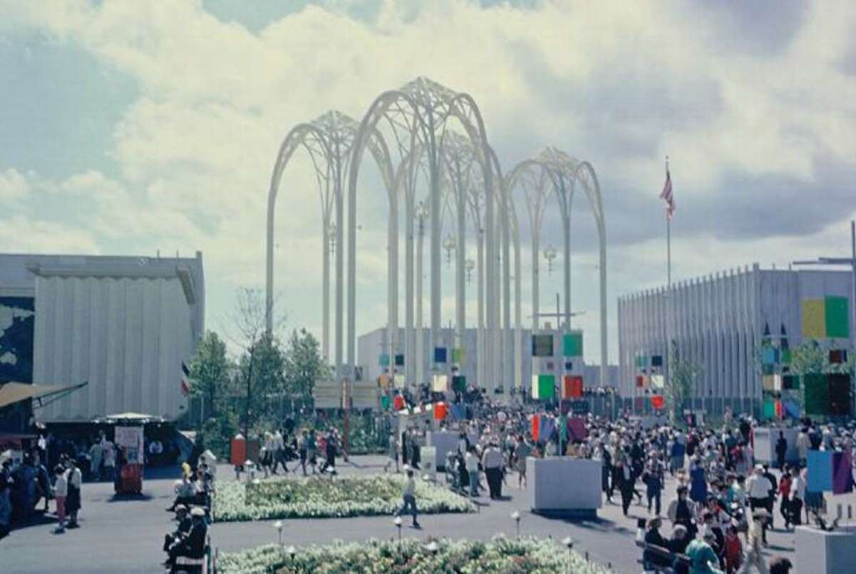 The Pacific Science Center during the 1962 World's Fair (photo courtesy Pacific Science Center).