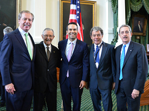 George P. Bush sworn in as Texas land commissioner
