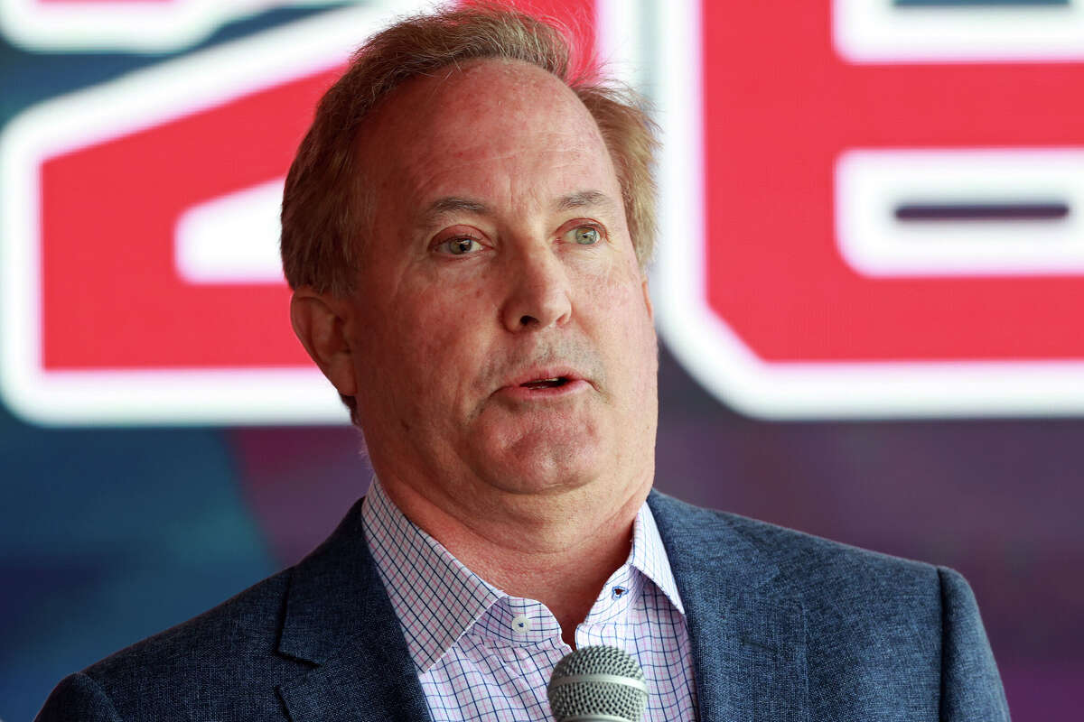 FORT WORTH, TEXAS - FEBRUARY 28: Texas Attorney General Ken Paxton campaigns as a Republican candidate for U.S. Senate at an event on February 28, 2026 in Fort Worth, Texas. Paxton will be running against Sen. John Cornyn (R-TX) and Rep Wesley Hunt (R-TX) for the Senate seat on the March 3rd primaries. (Photo by Richard Rodriguez/Getty Images)