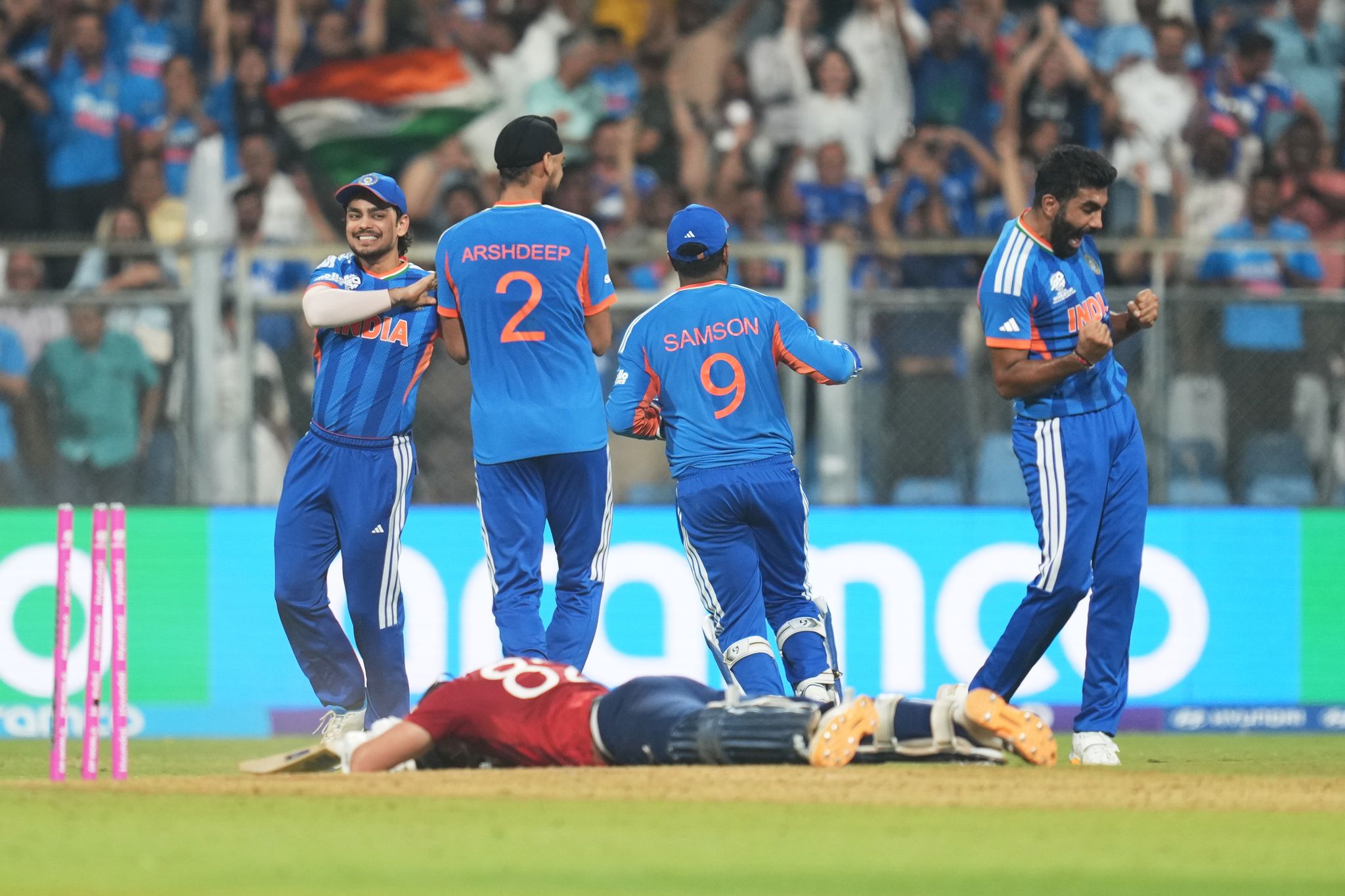 India edges England in high-scoring thriller to reach T20 World Cup final