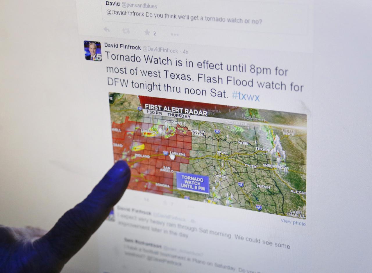 Forecasters see social media changing patterns of weather coverage