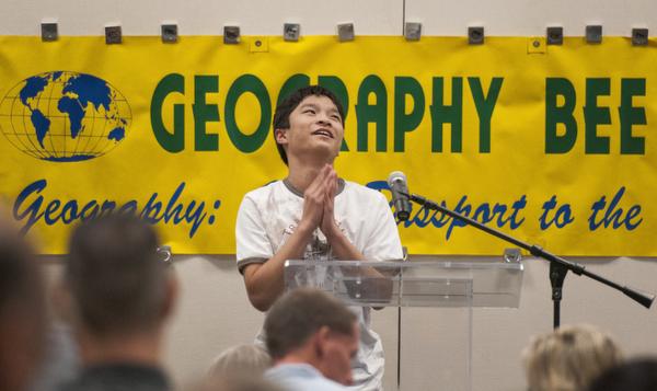 Kevin Rees Geography Quiz: Where's the state Geography Bee champ from? Euless