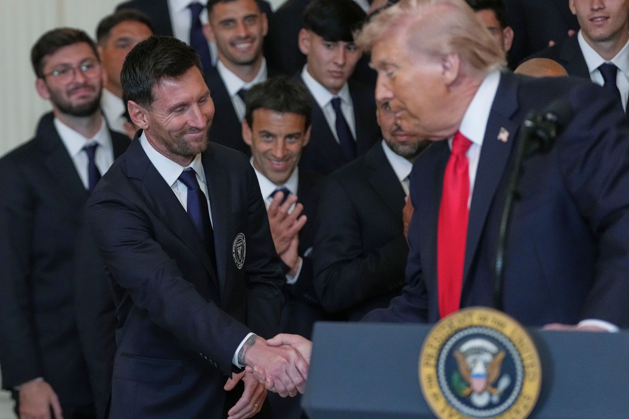 Lionel Messi and Inter Miami feted by President Donald Trump at the ...
