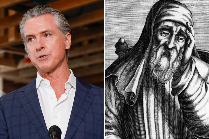 sfchronicle.com - Joe Mathews - Newsom won't stop quoting this ancient Greek historian. It's a telling reference