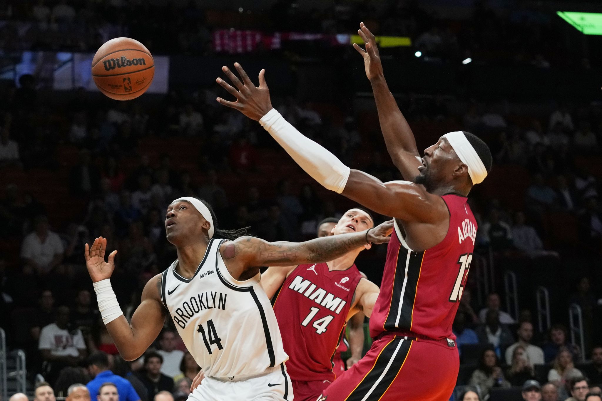 Heat surge past the Nets 126-110 as Brooklyn's skid reaches 10