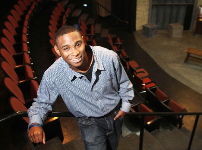 A young playwright takes the stage at Jubilee Theater