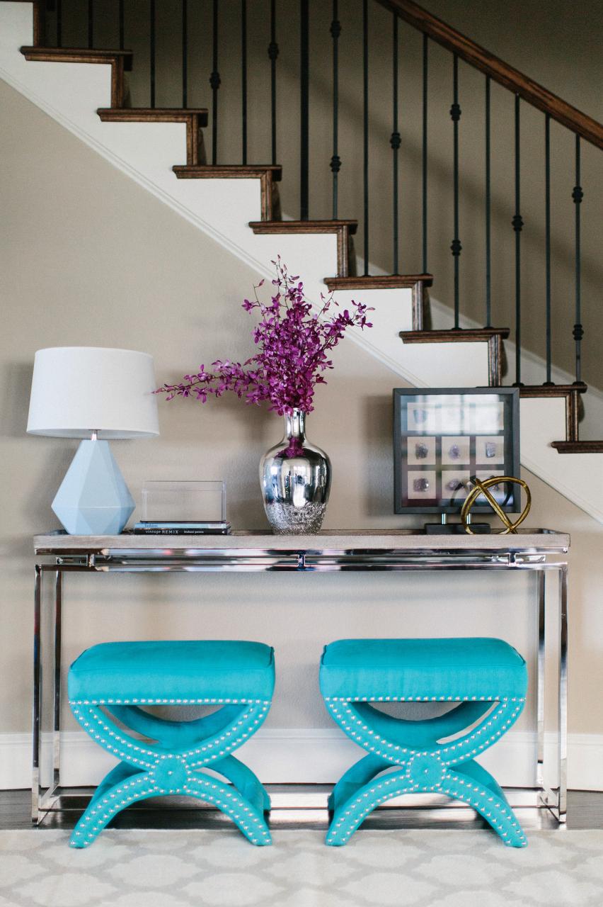 Greet guests in style by creating a welcoming entry or foyer