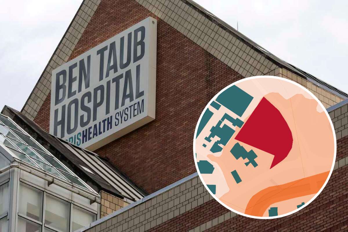 Houston's Ben Taub Hospital is planning to expand into a 100-year floodplain.