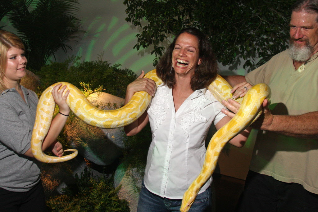 Party pics: See gorgeous goddesses, pythons and more at White Out Party