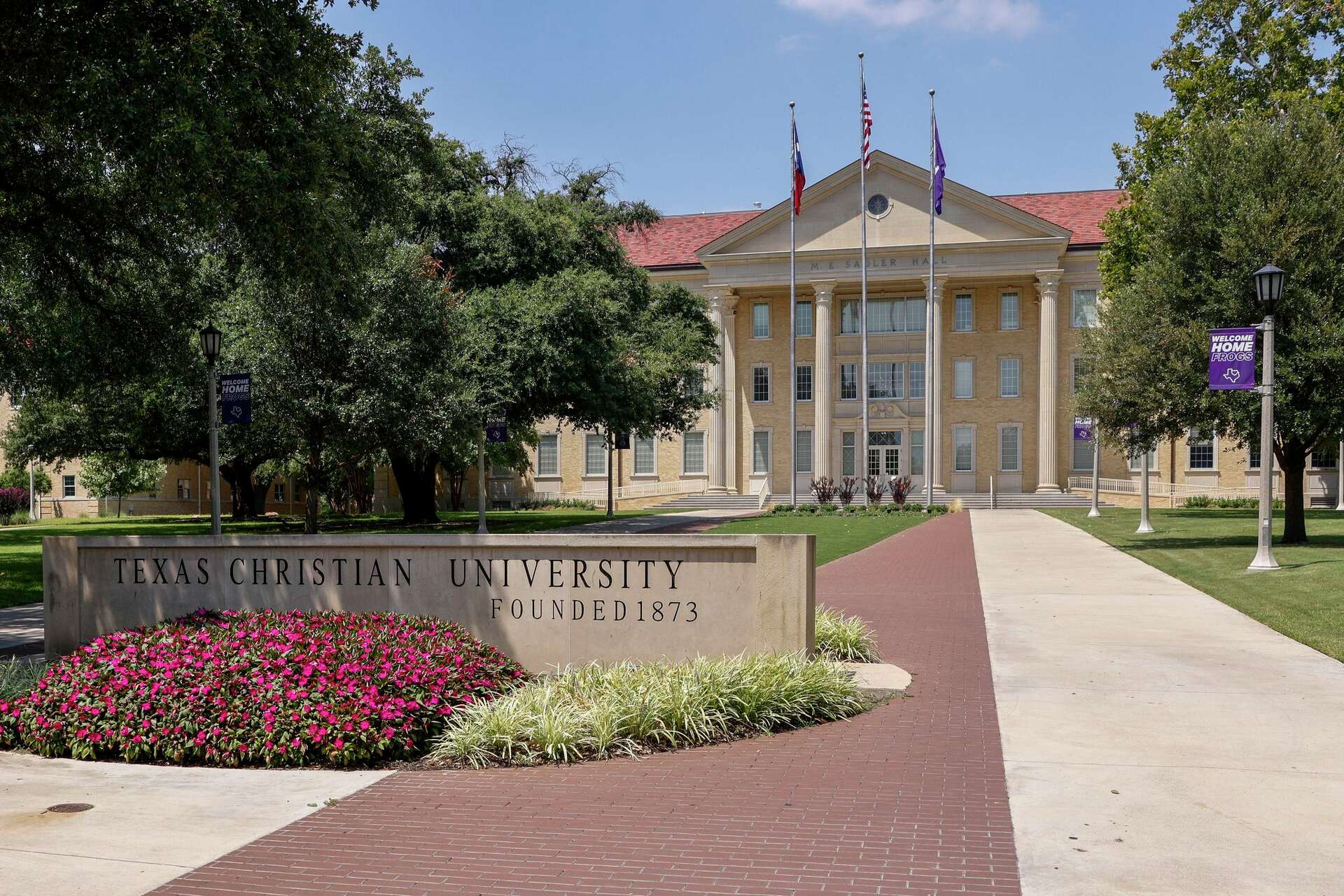 The TCU campus pictured, Tuesday, Aug. 5, 2025, in Fort Worth.