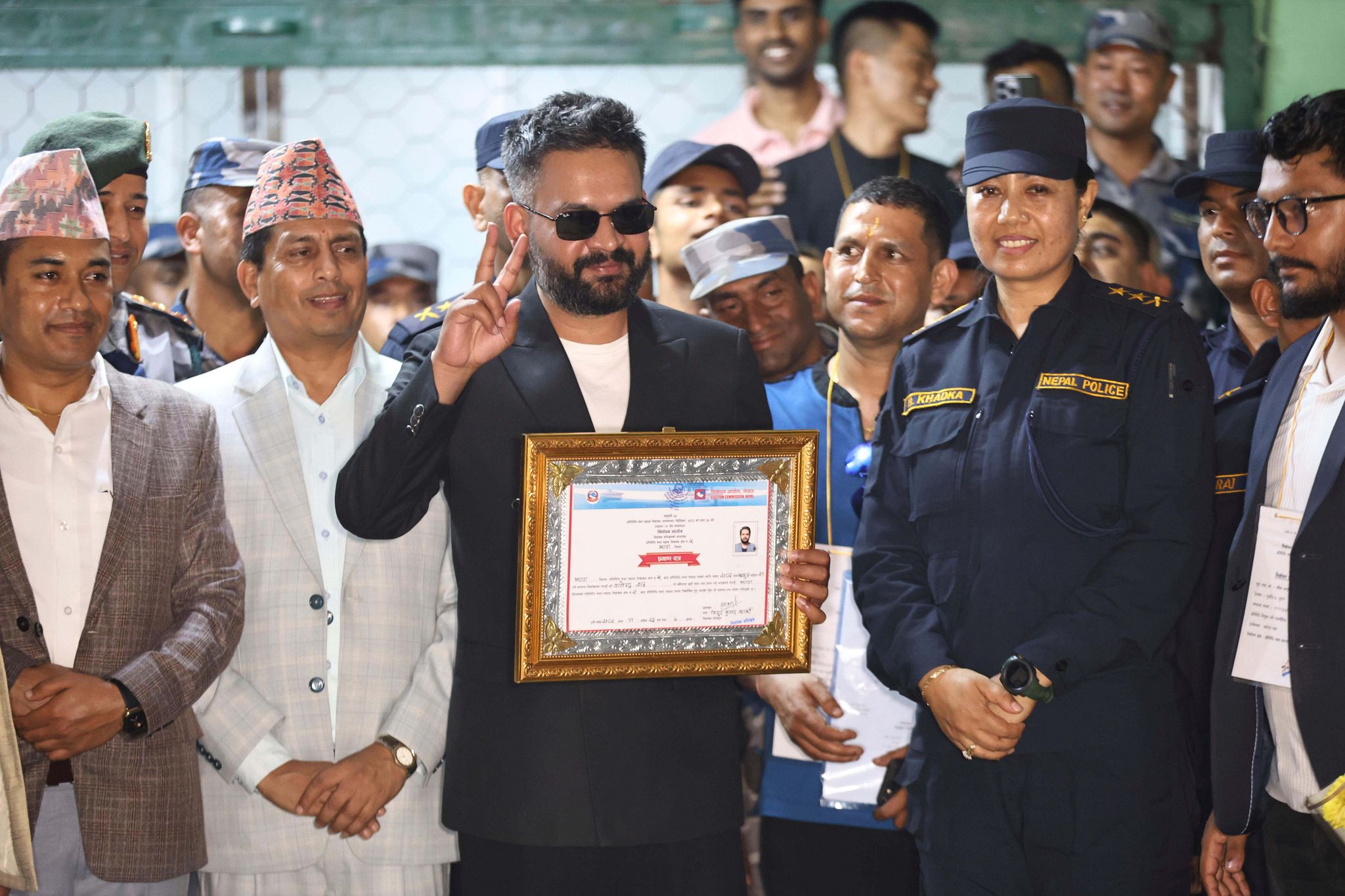 A new Nepali party led by an ex-rapper is set for a landslide win in ...