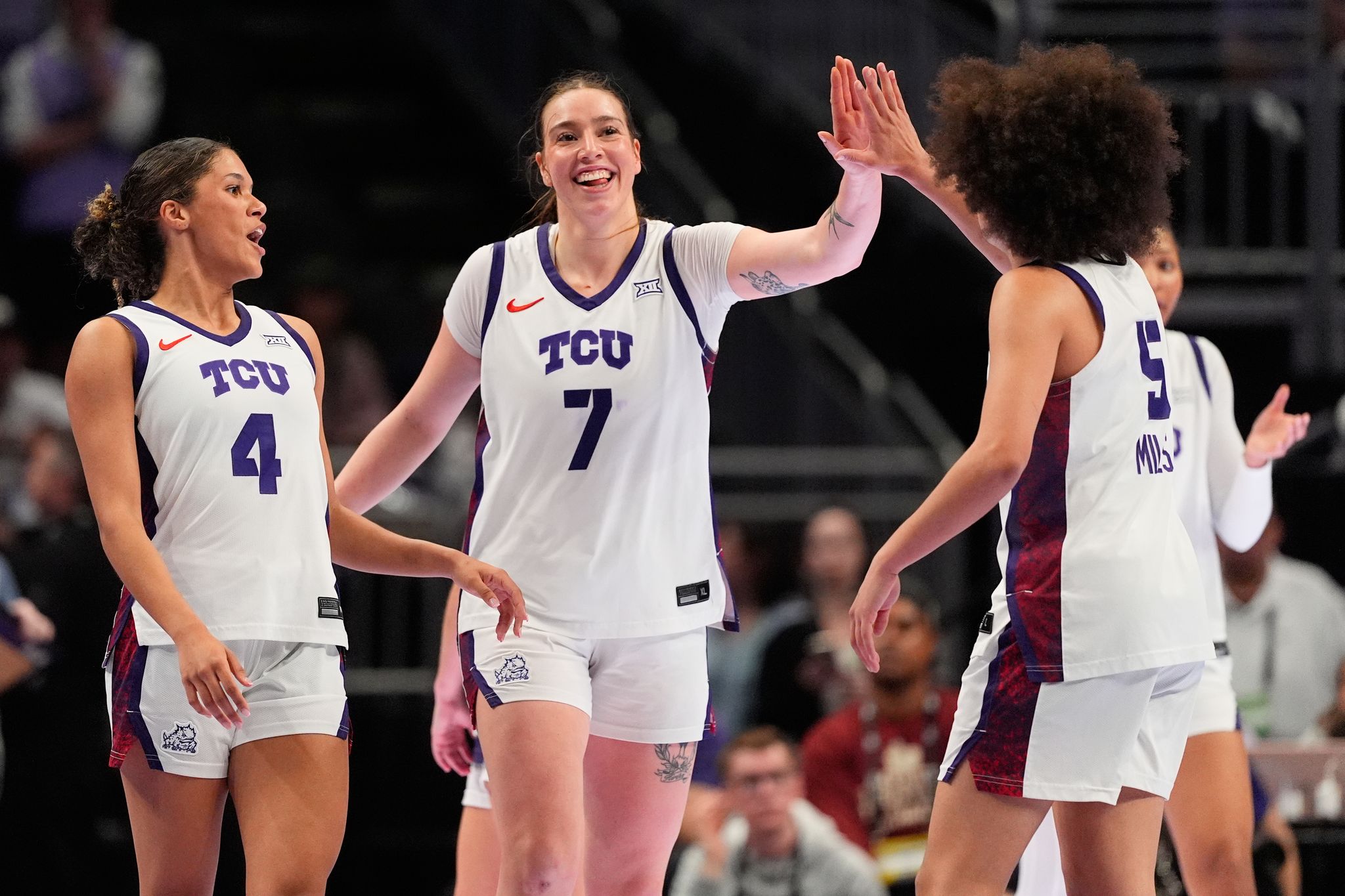 No. 10 TCU pulls away from K-State in 2nd half to reach Big 12 ...