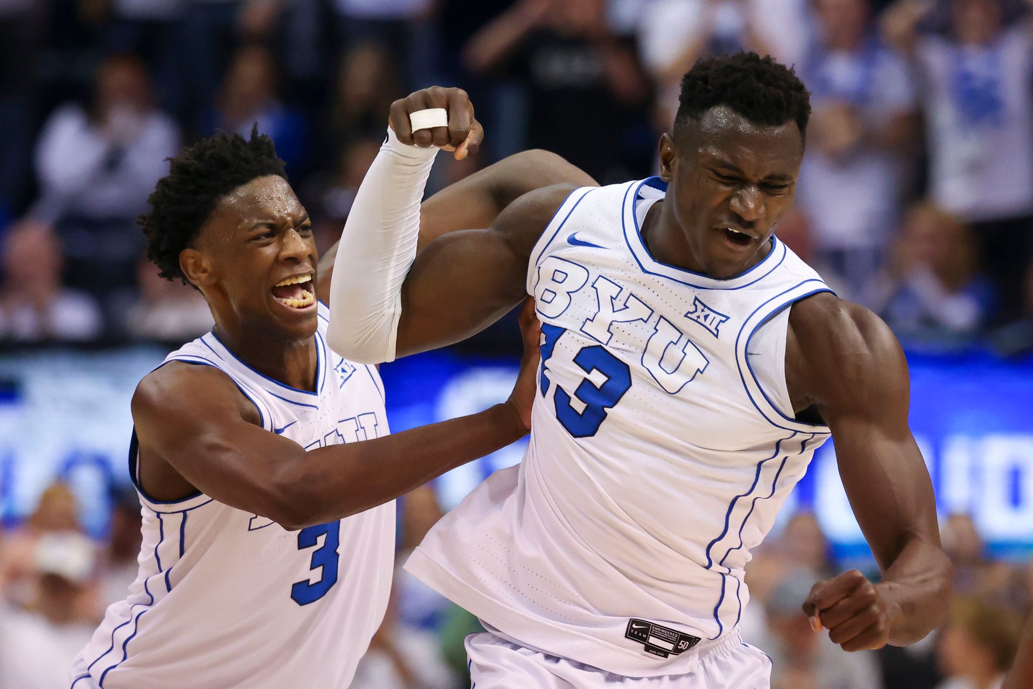 Wright scores 23 in 2nd half as BYU rallies for 82-76 win over No. 10 ...