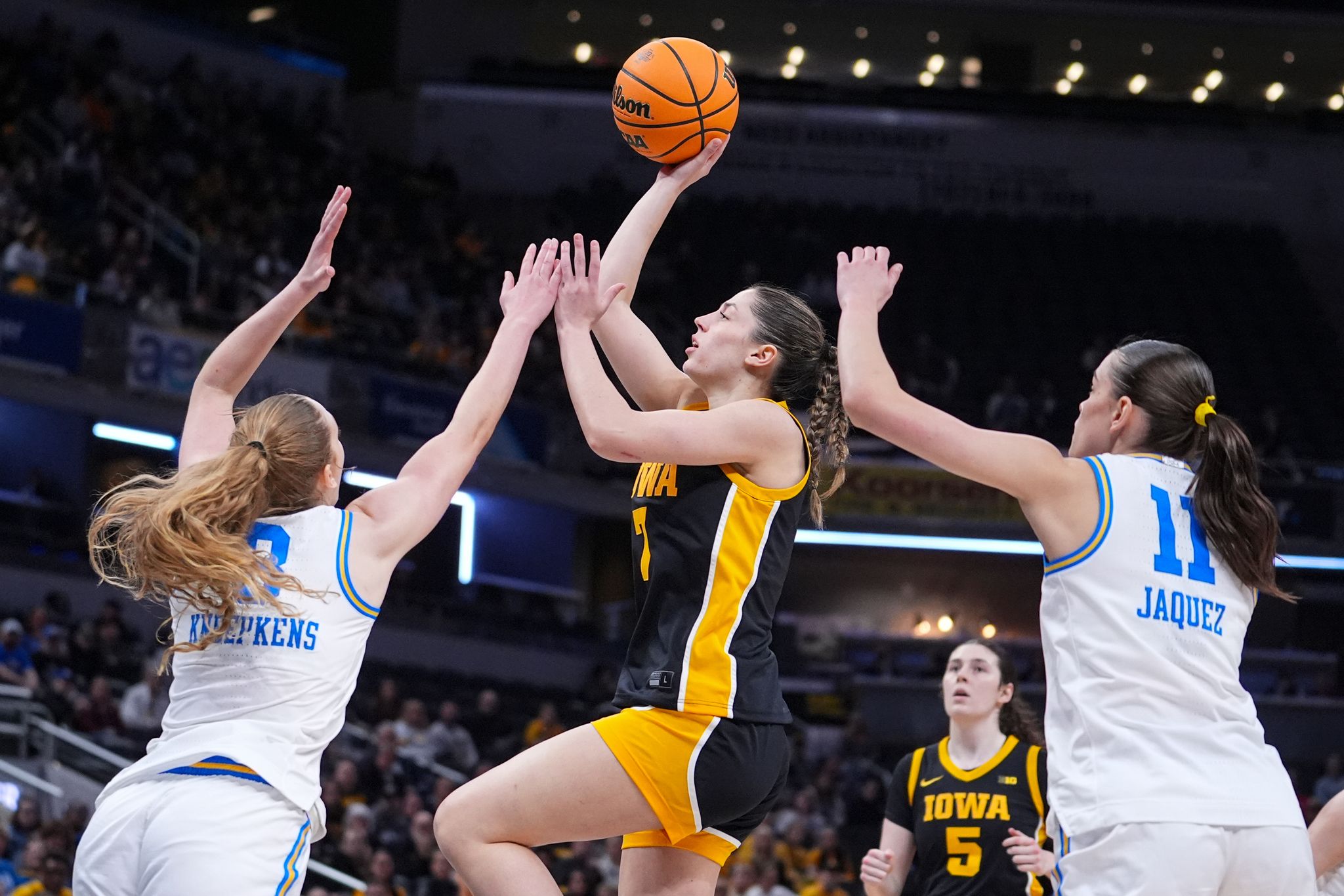 No. 2 UCLA women take second straight Big Ten title in 96-45 win over ...