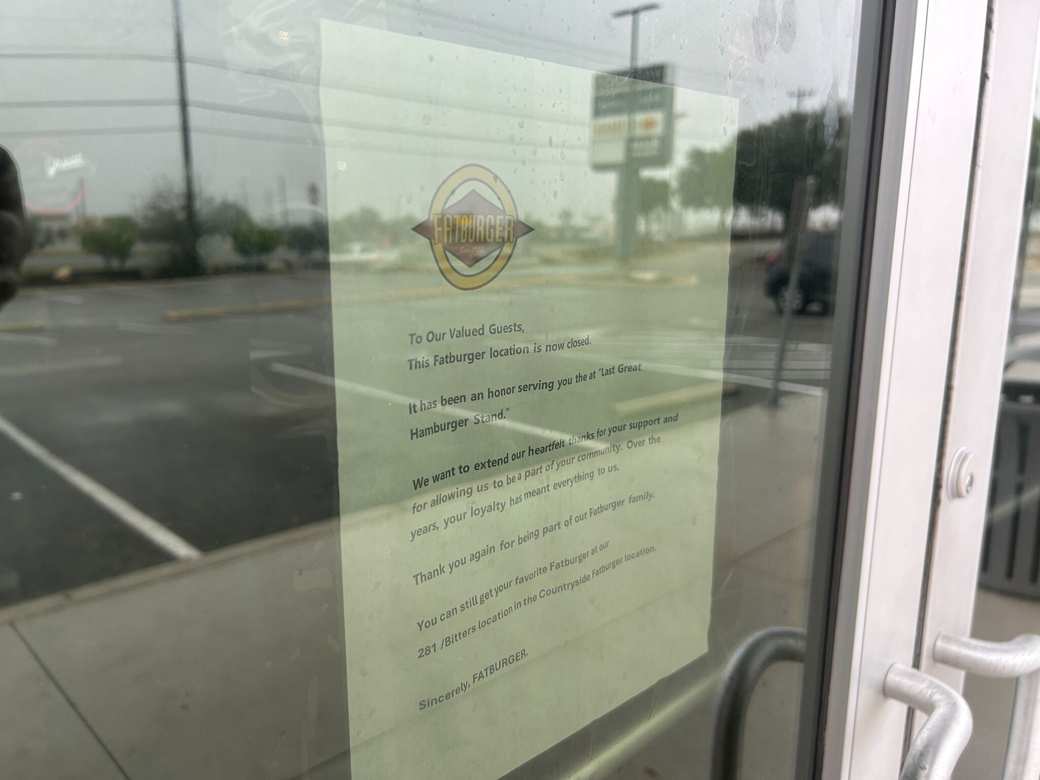 Fatburger shutters one of its remaining San Antonio locations