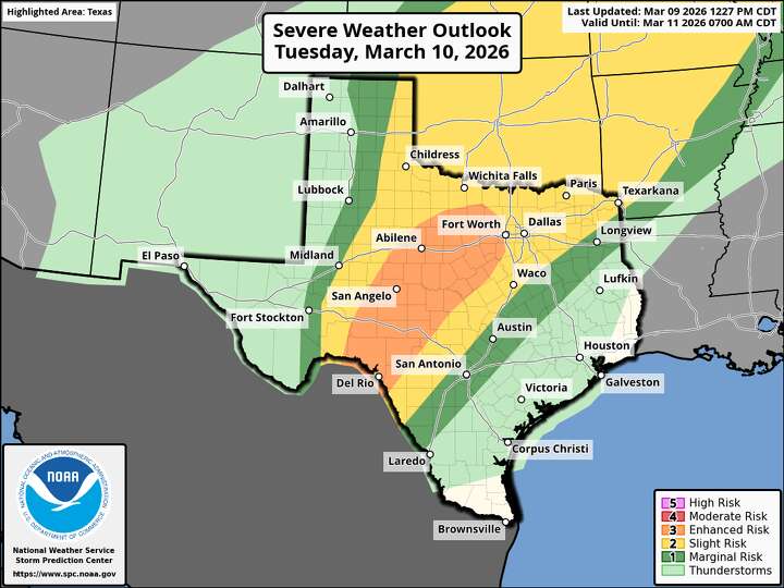 Severe storms likely in Austin midweek. Here's what to expect and when