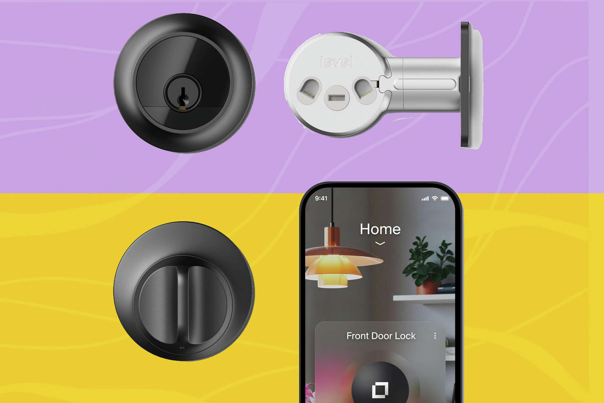 The Level Lock Pro is a smart lock that looks like a normal deadbolt