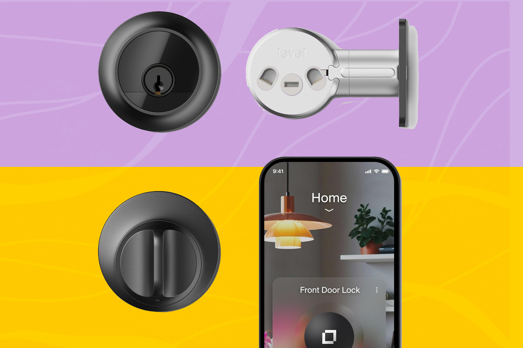 Normal Lock Gold The Level Lock Pro is a smart lock that looks like a normal deadbolt