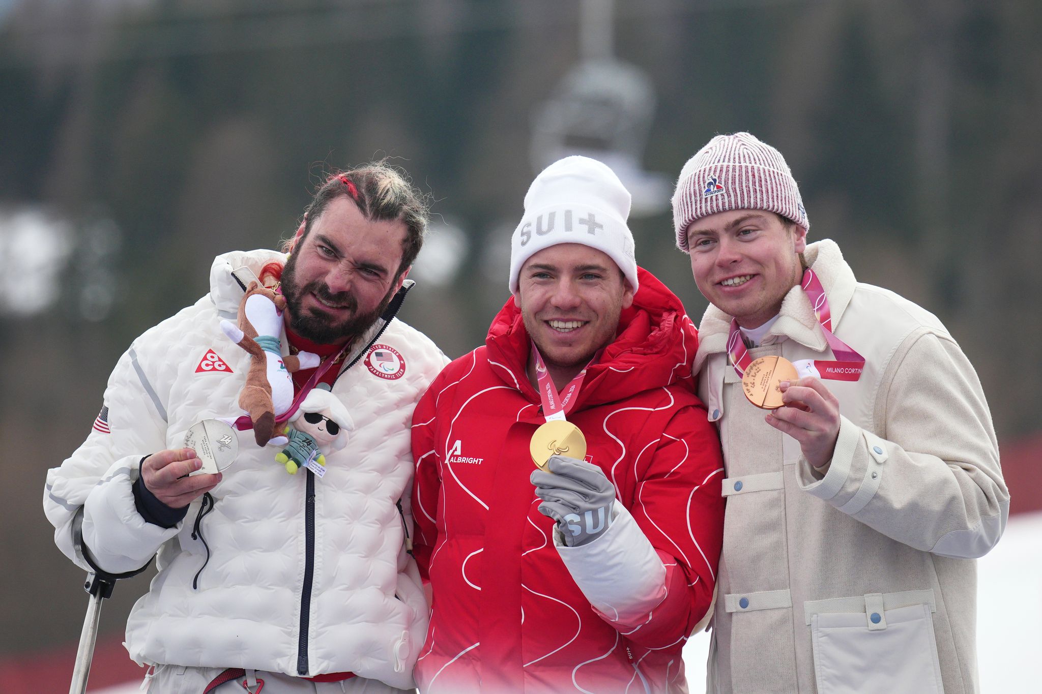 Swiss Para alpine skier who was bullied in school wins gold medals at ...