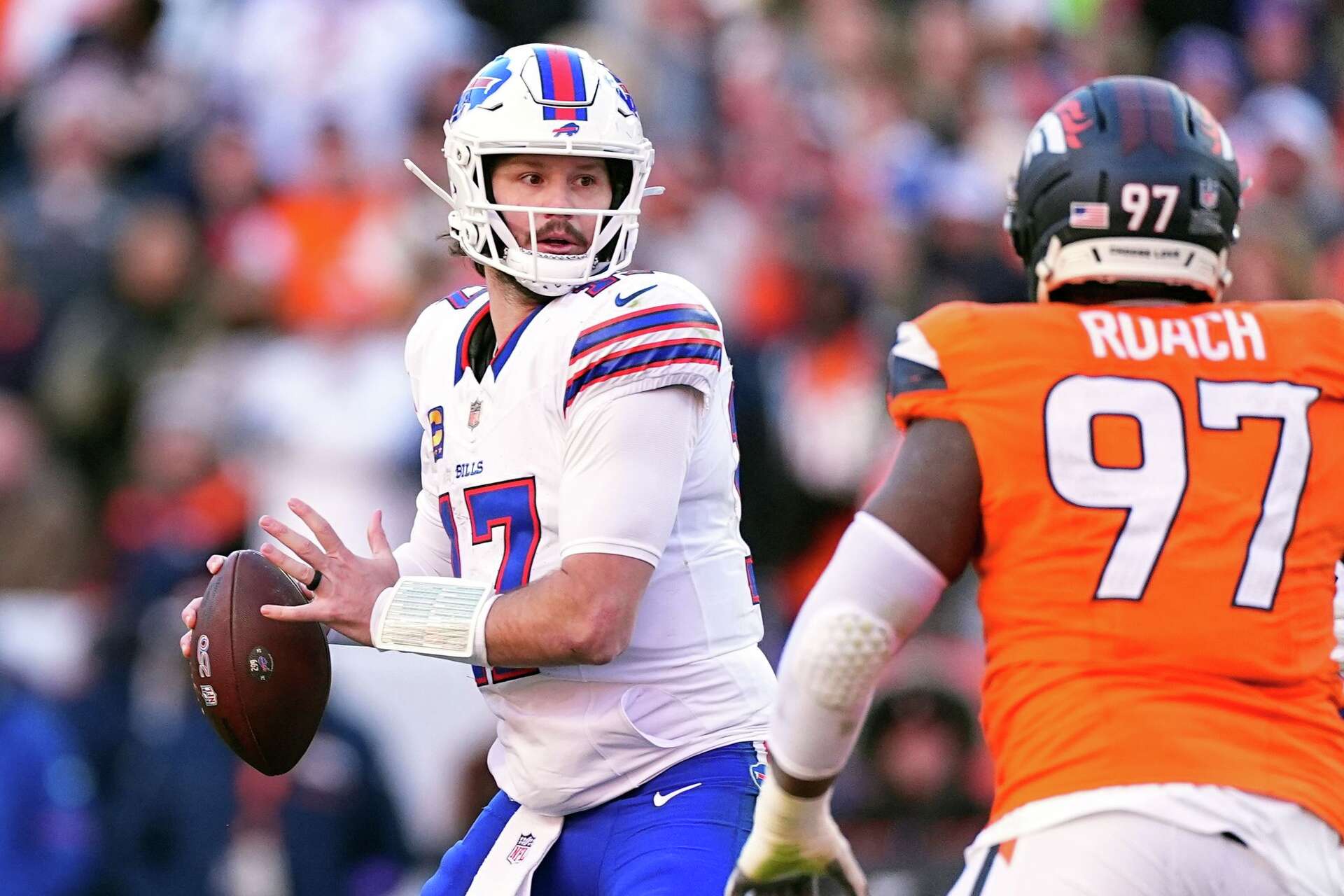 Bills and Josh Allen agree to restructure QB's contract in salary cap-saving move, AP source says