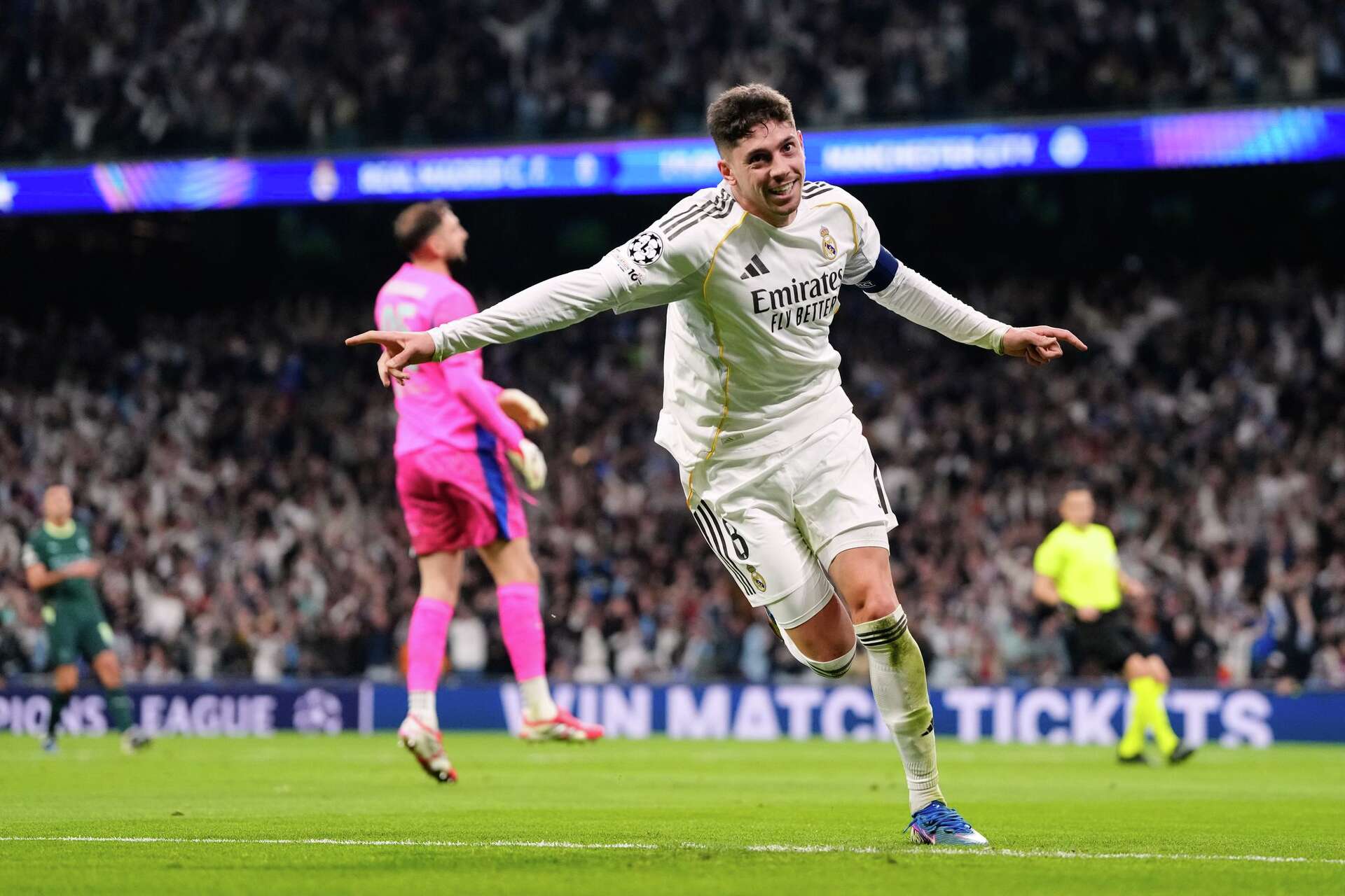 Real Madrid's Valverde scores first-half hat trick in victory over