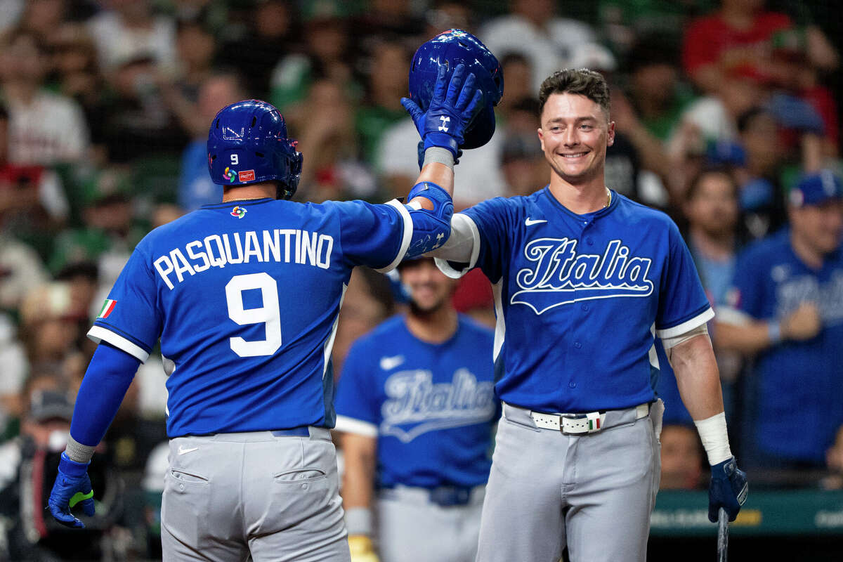 Italy's Zach Dezenzo is just one of two Houston Astros players representing the club in the 2026 World Baseball Classic. 