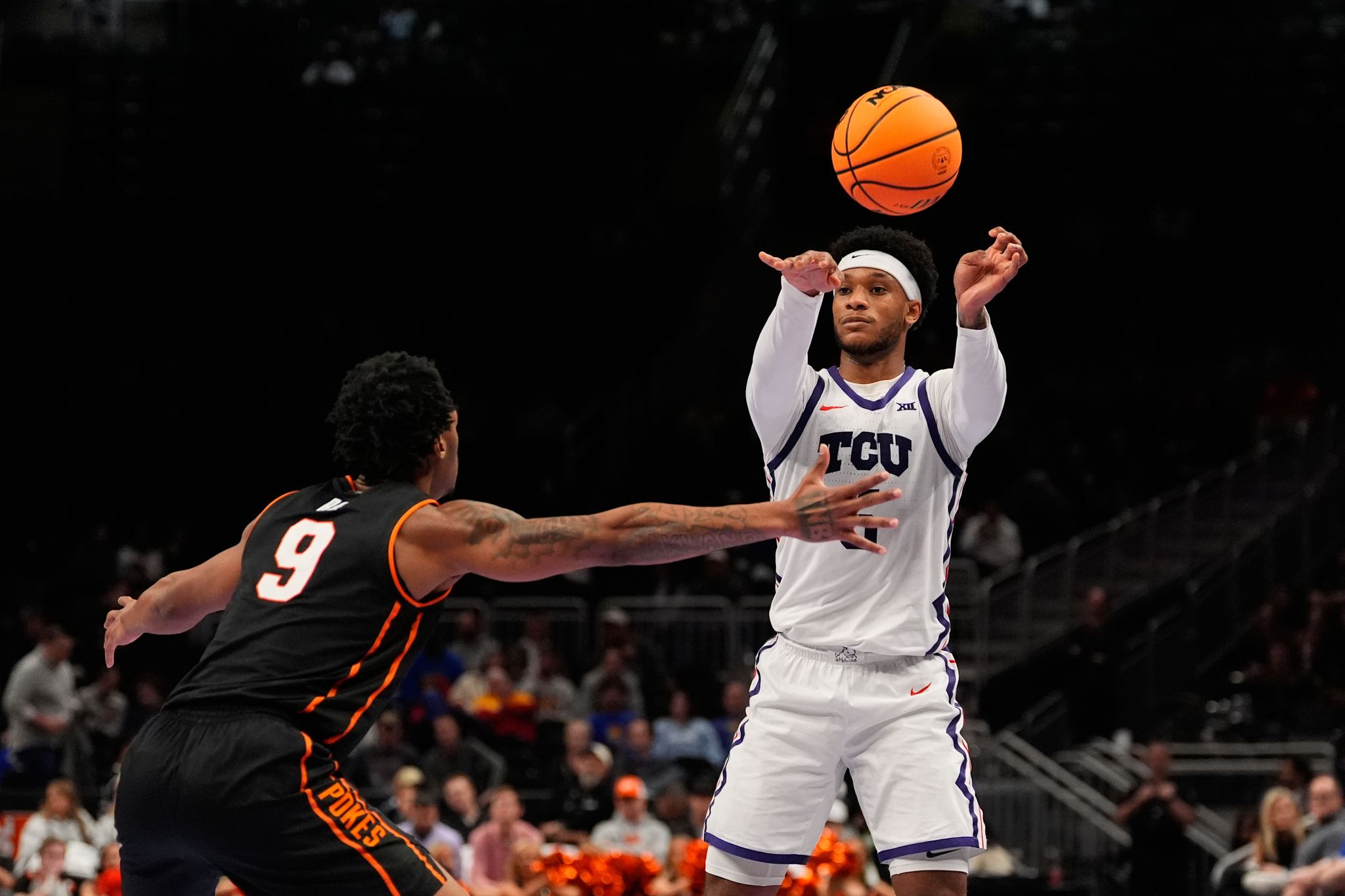 TCU rallies past Oklahoma State 95-88 to reach a Big 12 quarterfinal vs ...
