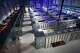 Dallas TX1 data center electrical room is pictured at the NTT Data center campus on March 4 in Garland.