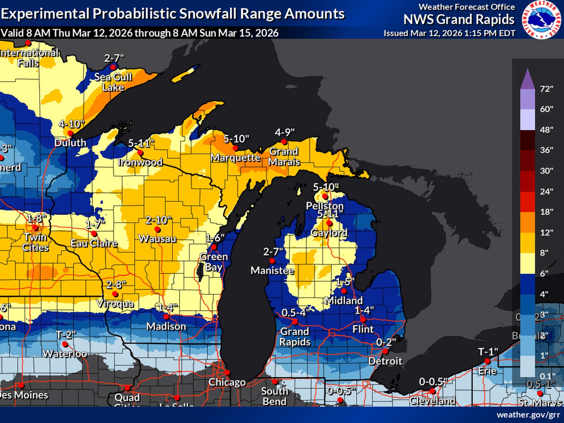 Winter weather advisories issued for snow expected across Michigan