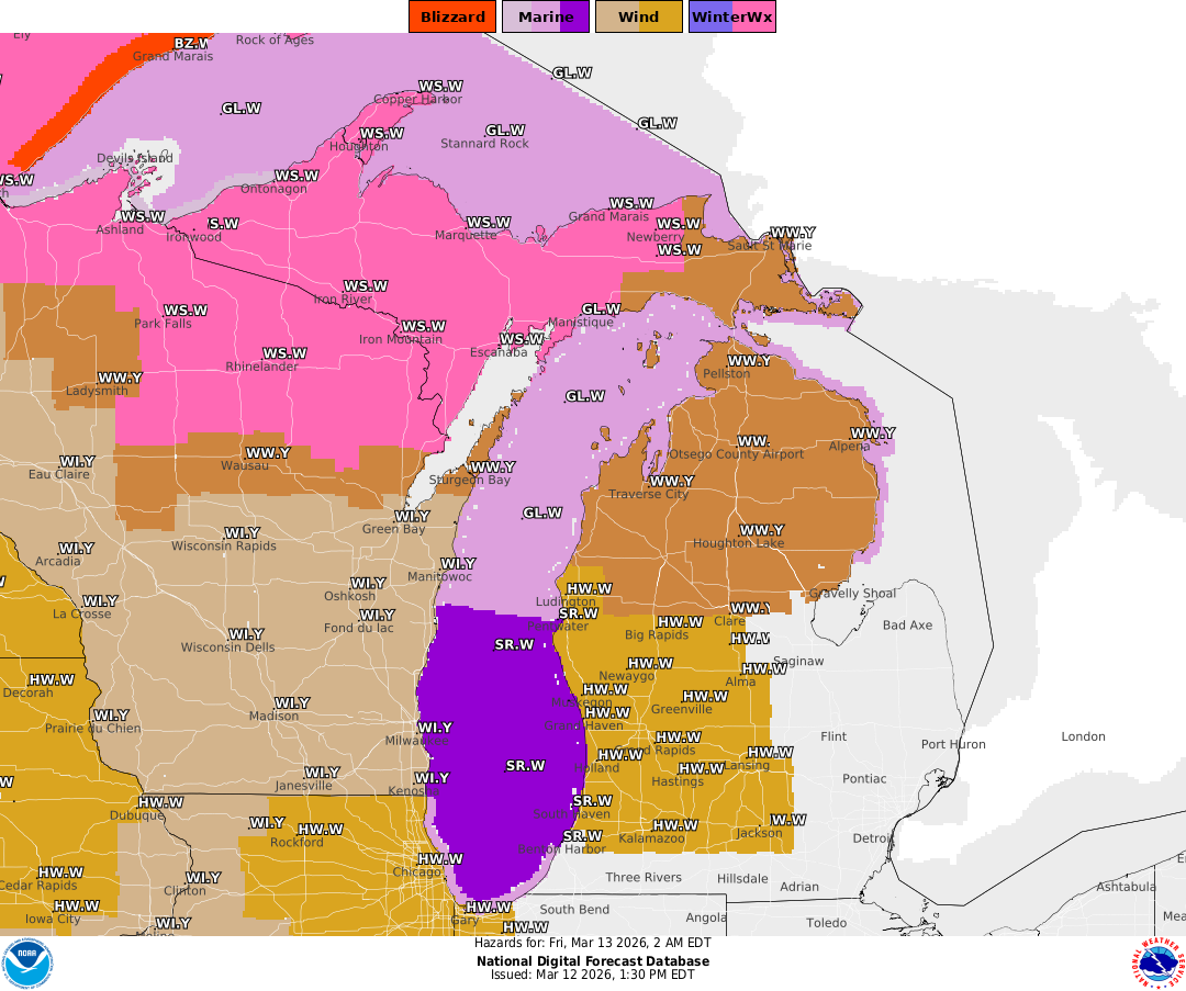 Winter weather advisories issued for snow expected across Michigan