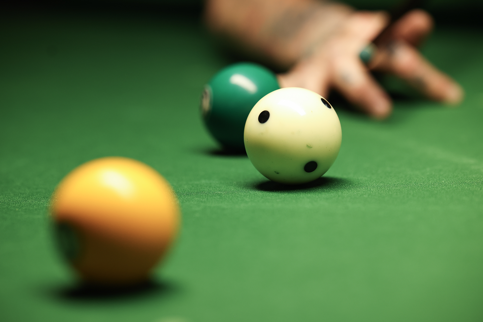 The star chef who doubles as one of America's best pool players