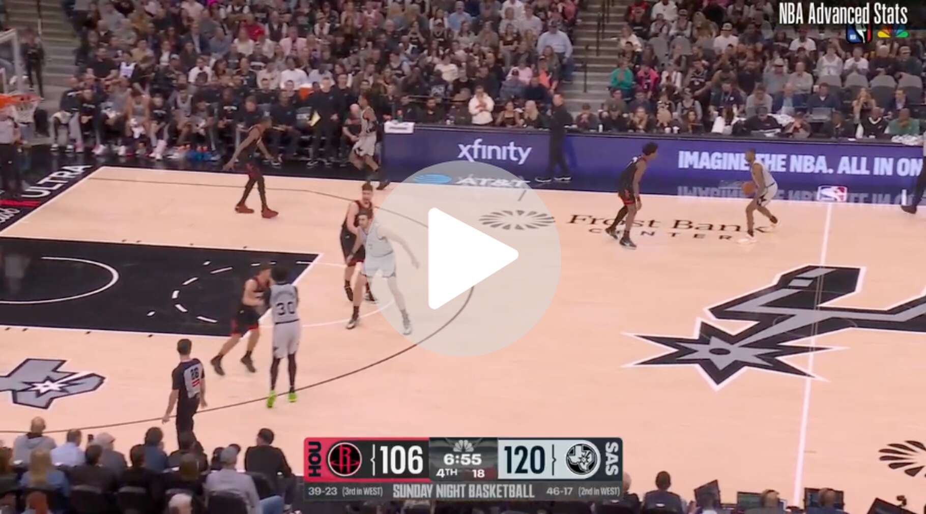 Screenshot from Rockets game