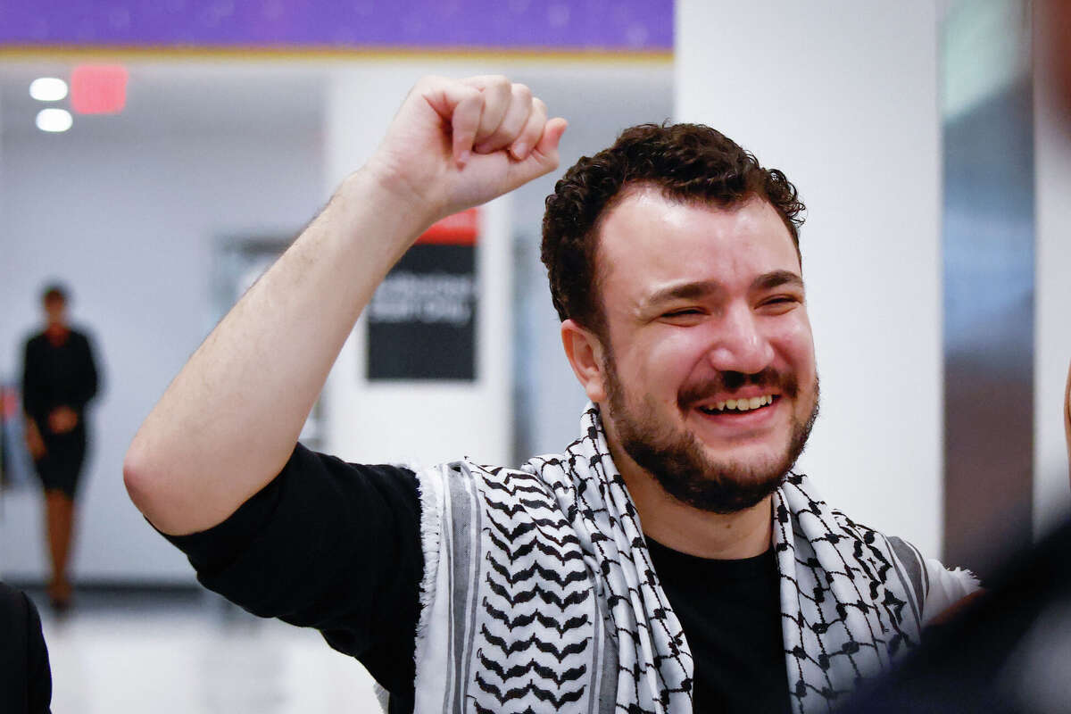 SXSW organizers defended the festival's decision to include a panel featuring Palestinian activist Mahmoud Khalil.  (Photo by kena betancur / AFP) (Photo by KENA BETANCUR/AFP via Getty Images)