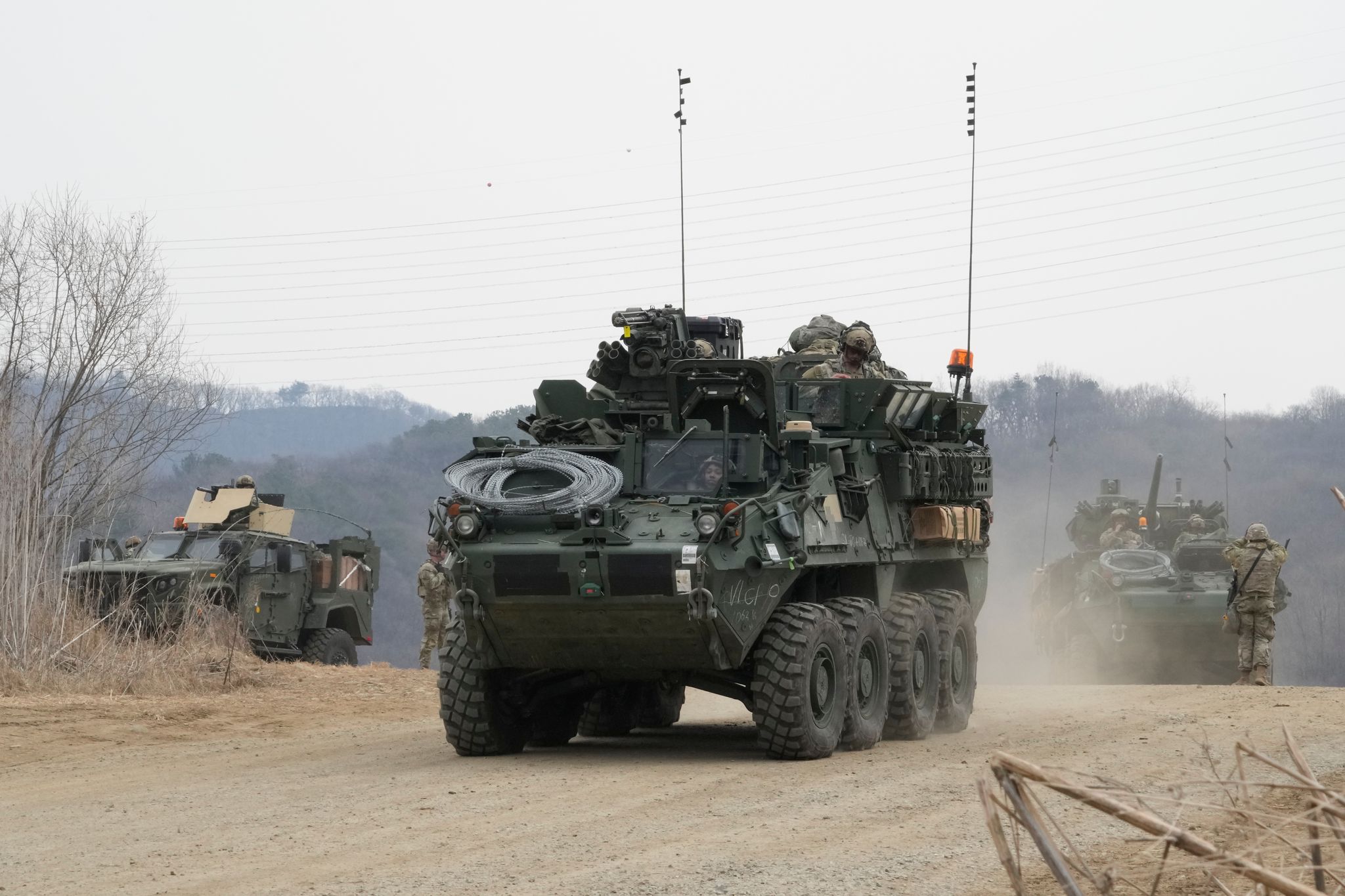 North Korea fires about 10 missiles toward sea in show of force, Seoul says