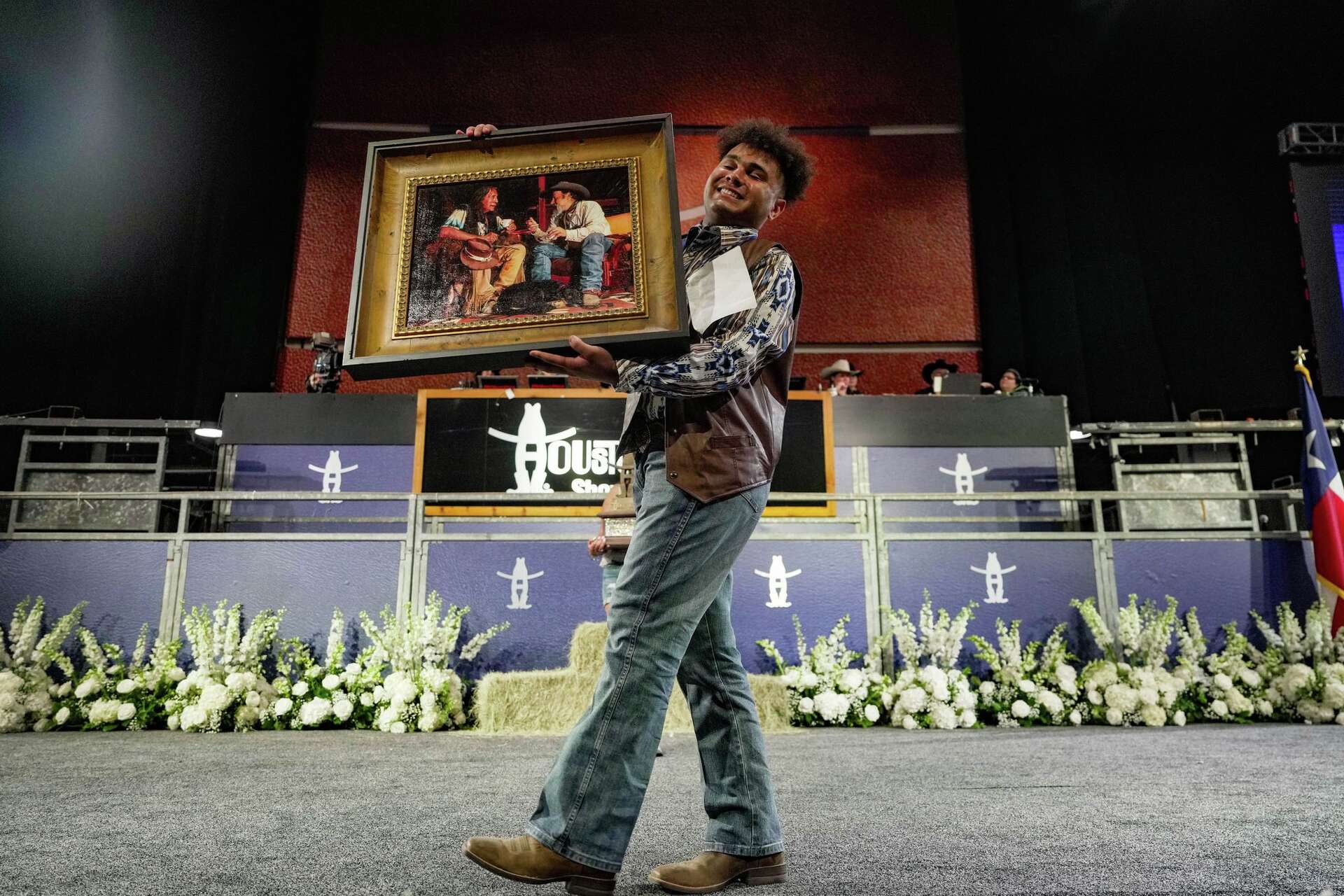 Houston rodeo's grand champion student artwork sells for record $525K
