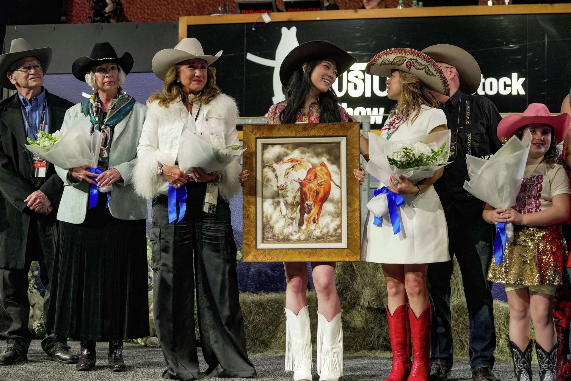 Pro Rodeo Art Houston rodeo's grand champion student artwork sells for record $525K