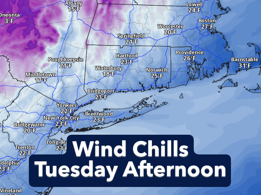 Breezy and chilly weather on tap for St Patrick's Day in CT
