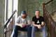 Atlassian co-founders Mike Cannon-Brookes (left) and Scott Farquhar. The Australian software giant is laying off 252 San Francisco workers as part of a global cut of 1,600 jobs tied to its push into artificial intelligence.