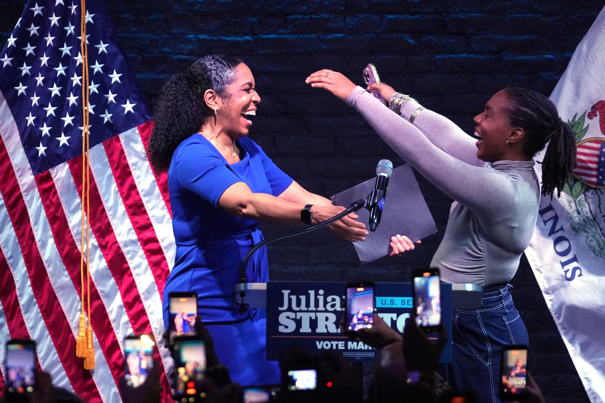 Illinois Lt. Gov. Juliana Stratton wins Democratic primary for US Senate