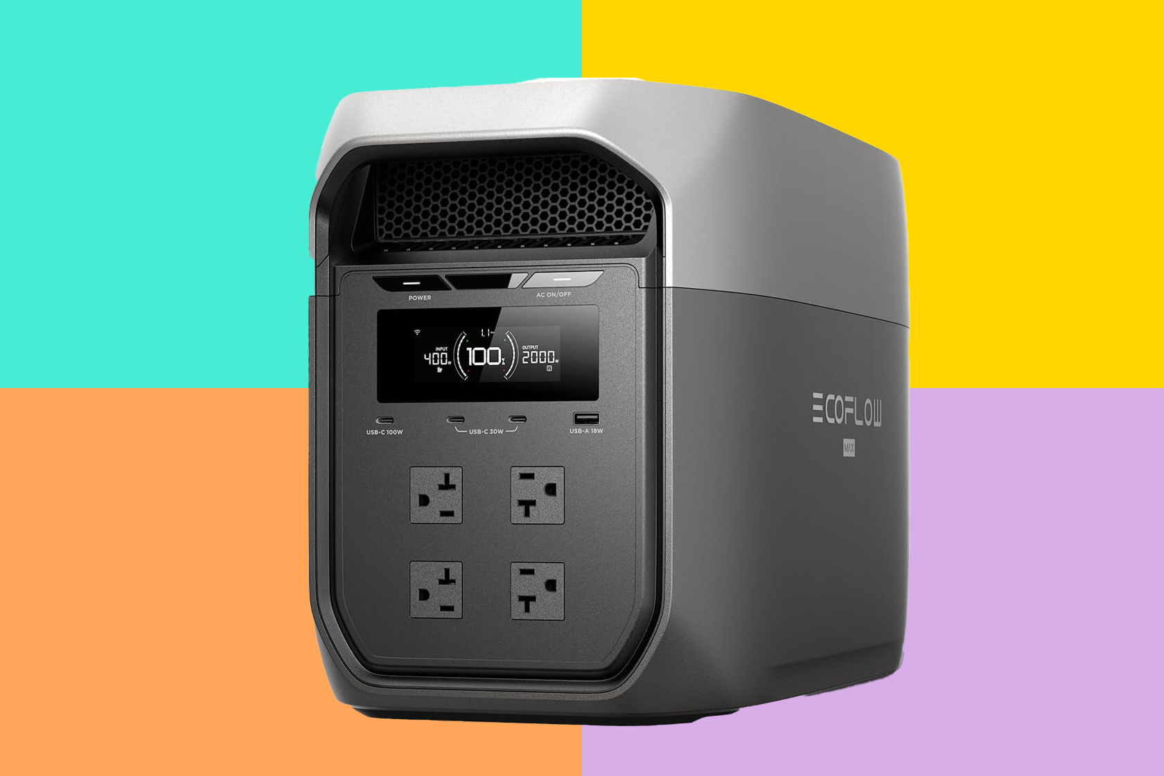 EcoFlow Delta 3 Max portable power station on sale now